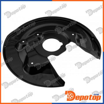 Déflecteur, disque de frein arrière gauche pour VW | HTO-VW-064, 9534875